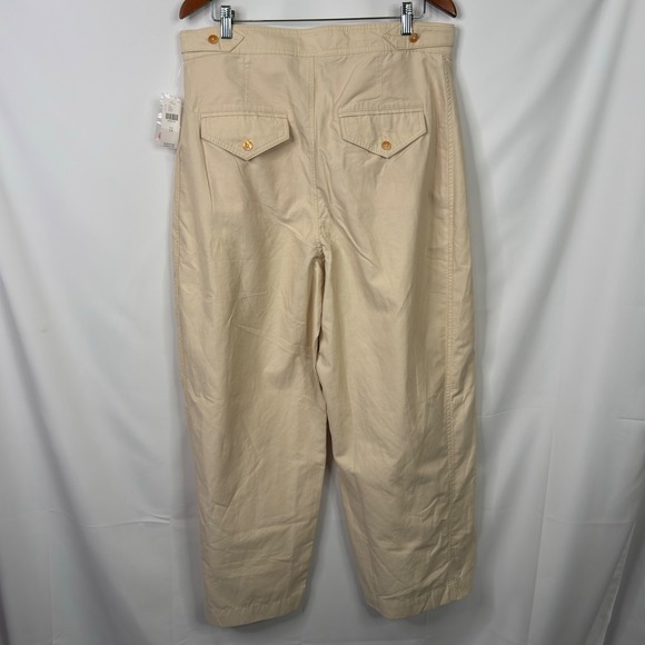 Maeve Anthropologie Utility Barrel Trouser Pants Size 14 NWT - Picture 8 of 14